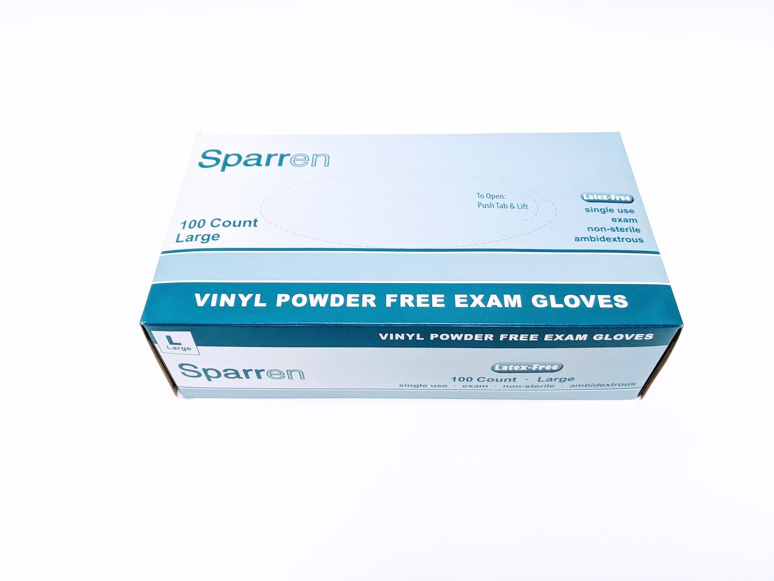 Medicom Second Skin Latex Gloves Powderfree M 100/Box - HSHK