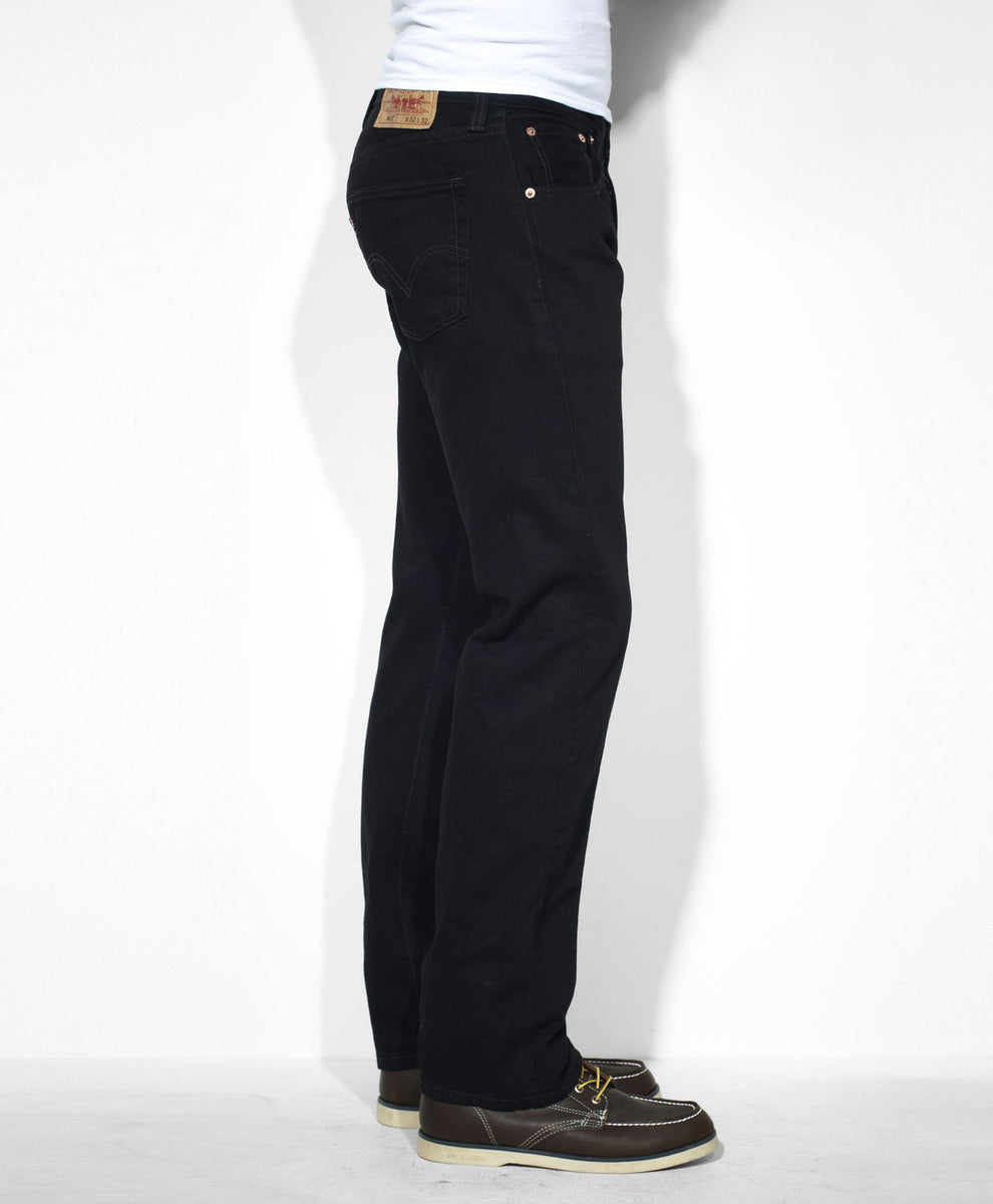 Levi's® Men's 501 Pre-Washed Denim Jeans - Black – Solano's Boot & Western  Wear