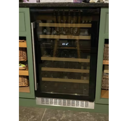 500mm Wine Fridge Dunavox Built In Under Counter