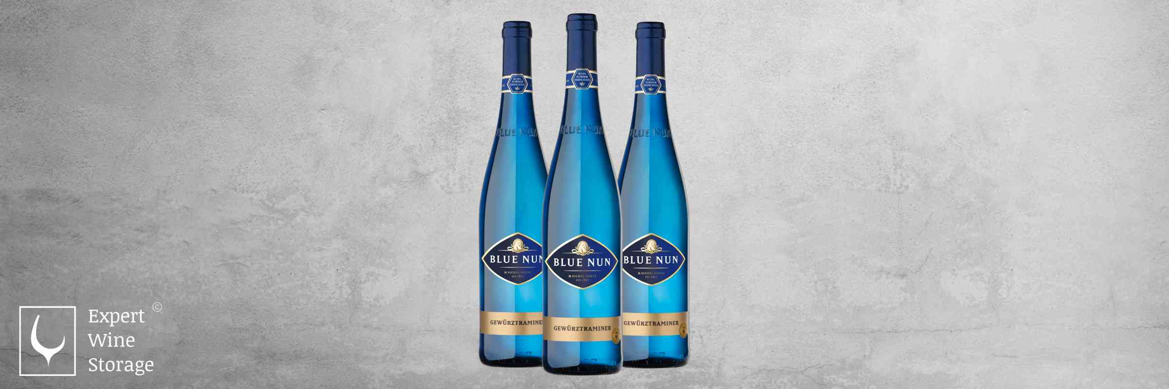 Blue Nun Wine Bottles