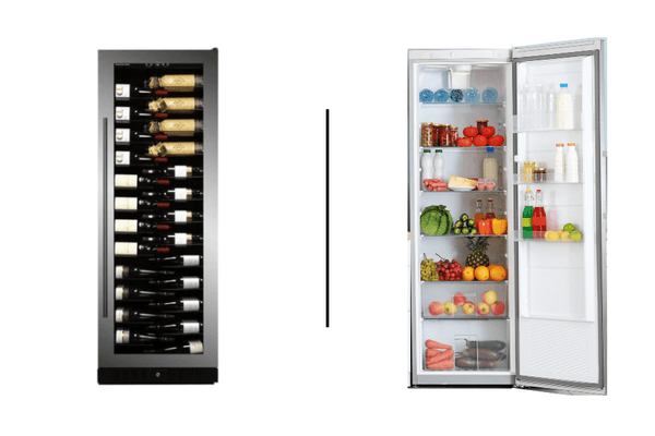 Champagne Fridge Vs Regular Fridge