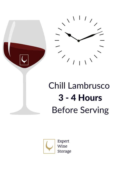 How Long To Chill Lambrusco