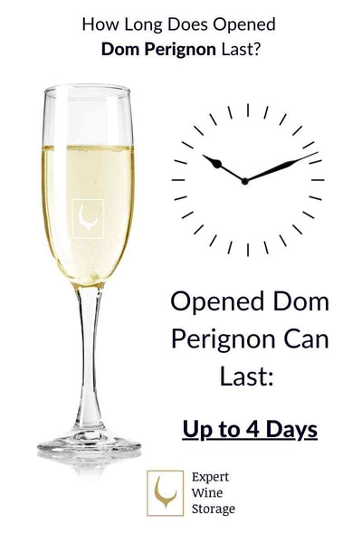 Opened Dom Perignon
