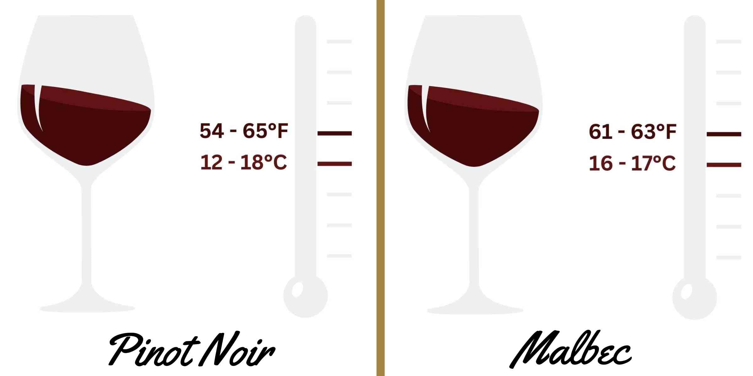 Pinot Noir Vs Malbec Serving Temperature