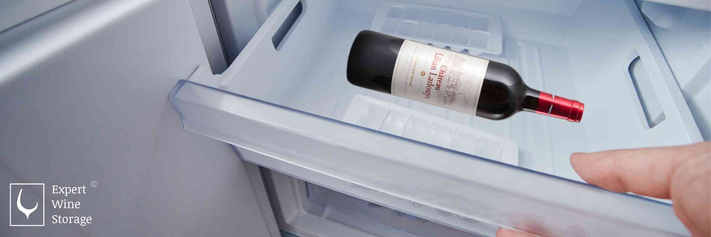 Red Wine in a Freezer Drawer