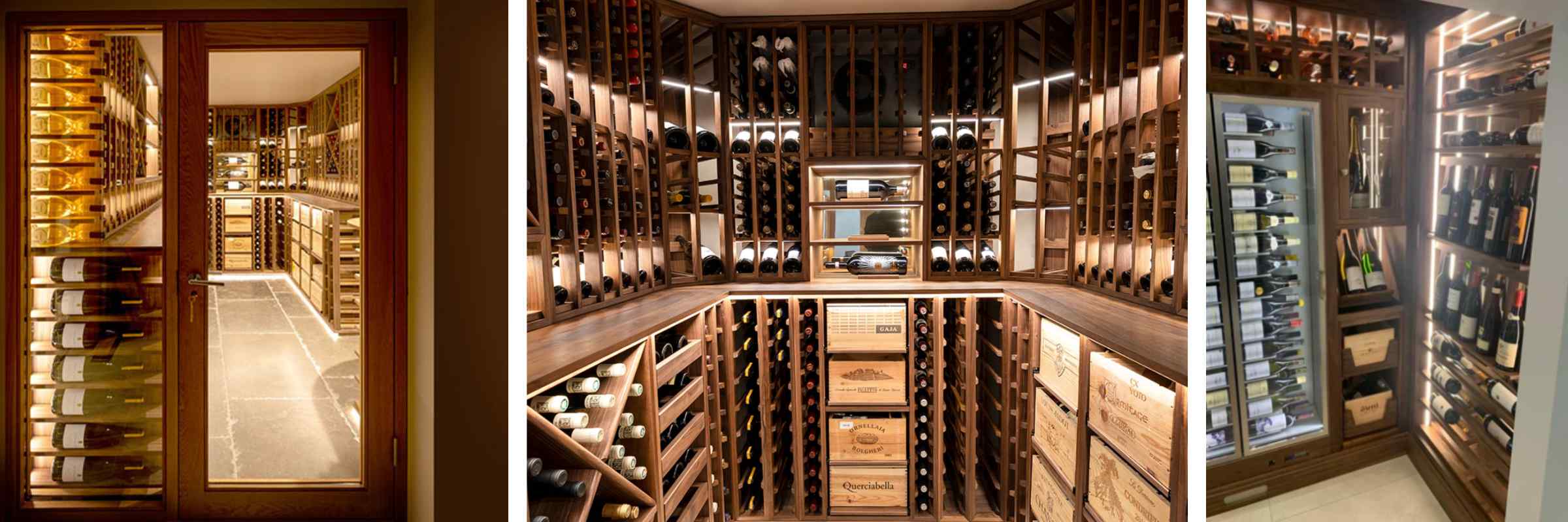Red Wine In Luxury Storage