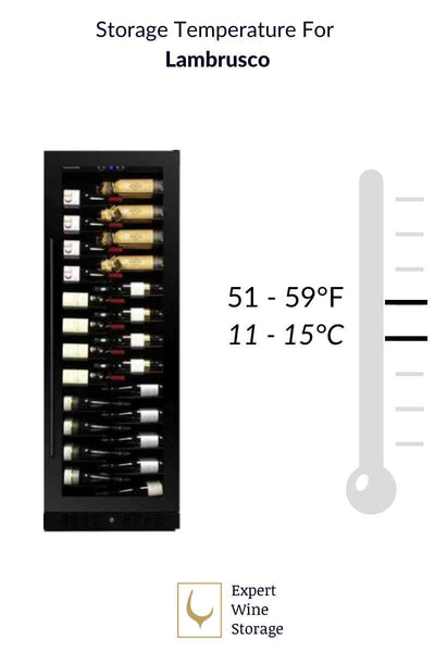 Storage Temperature of Lambrusco
