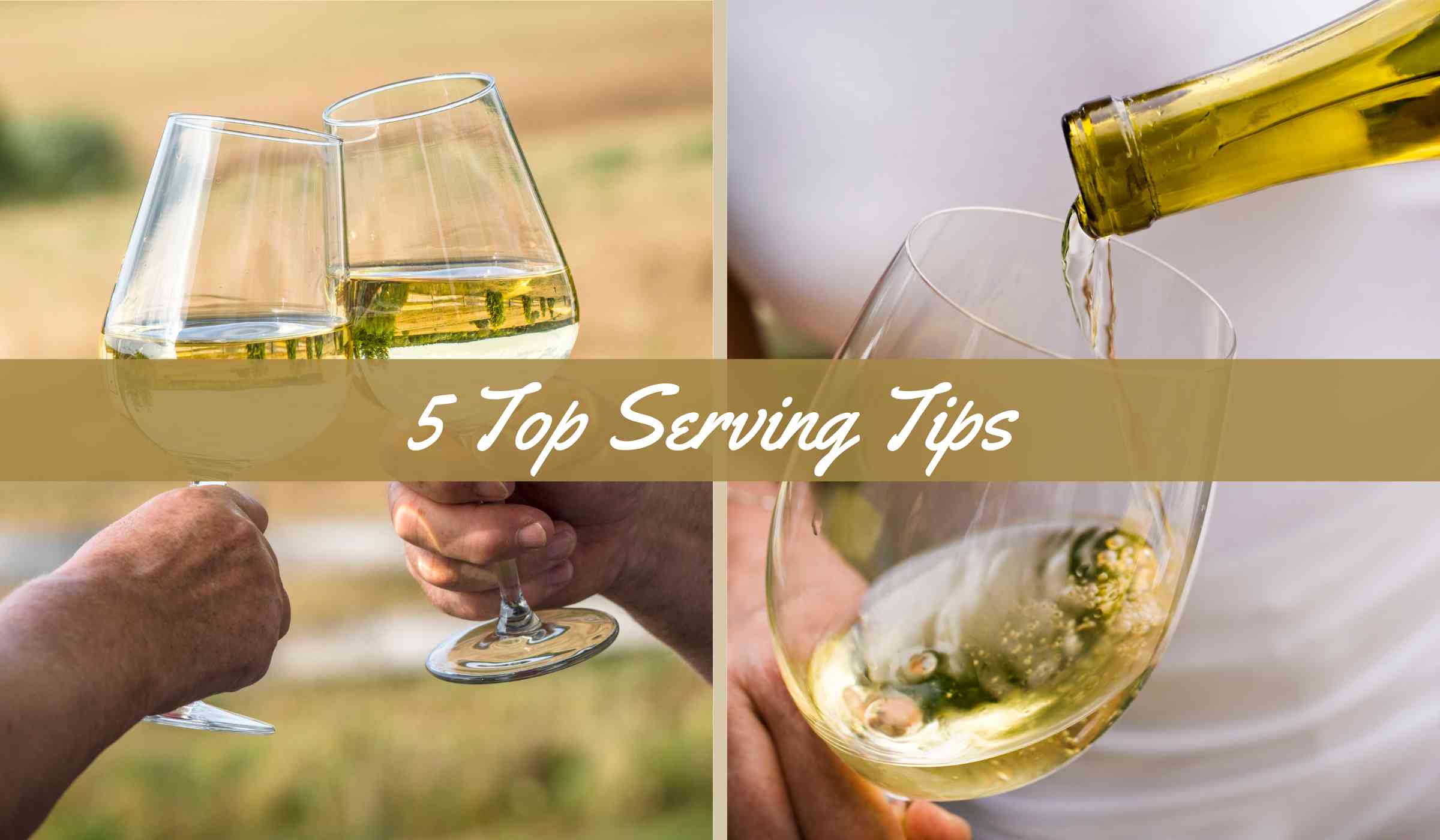 Serving White Wines