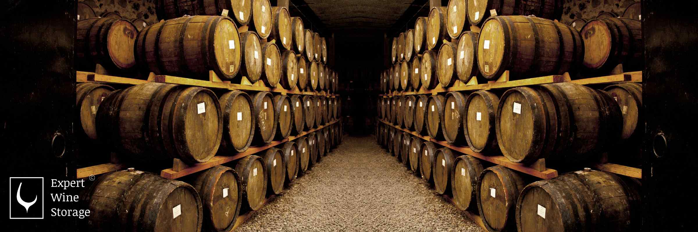 Wine Barrels full of Wine