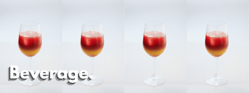 Wine Cooler - Beverage with fruit juice, sugar and carbonated water
