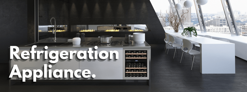 Wine Cooler - Refrigeration appliance use in the kitchen