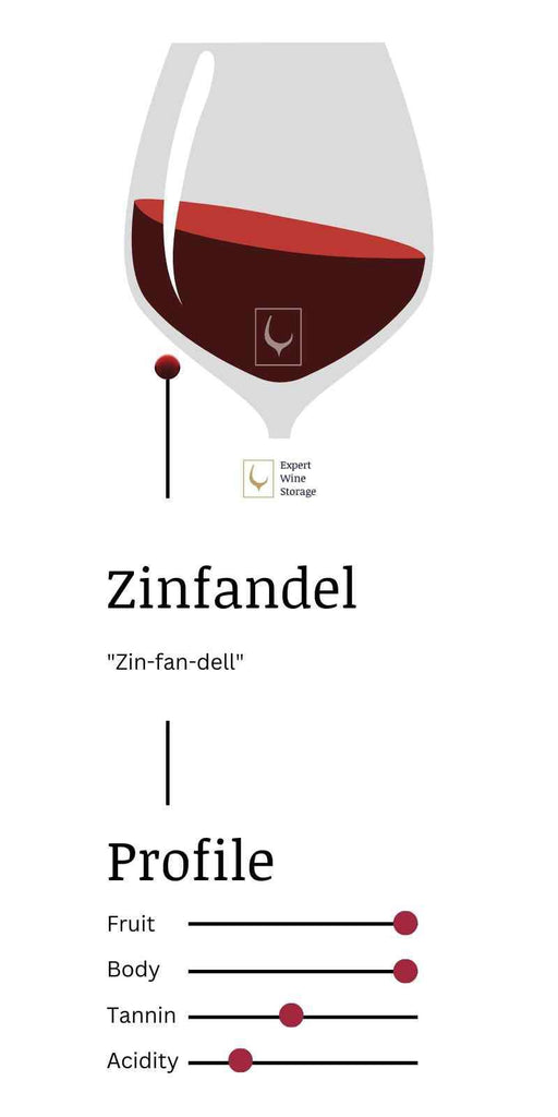 Zinfandel Wine Infographic