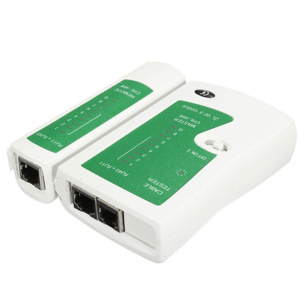 RJ45 and RJ11 Network cable tester — Syntronics