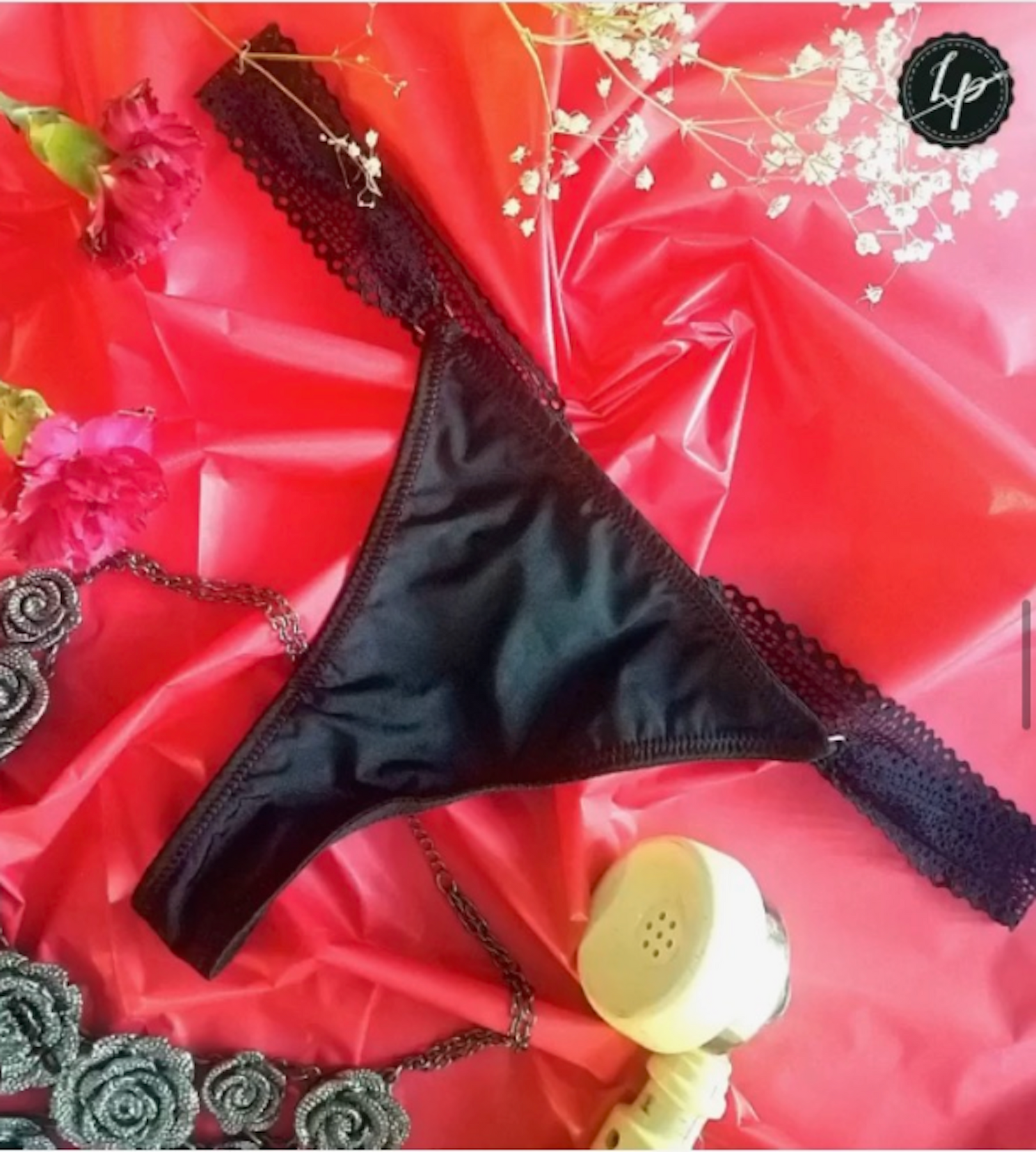 Wild Cherry Thong - Black Magic – Wild Cherry Parlour