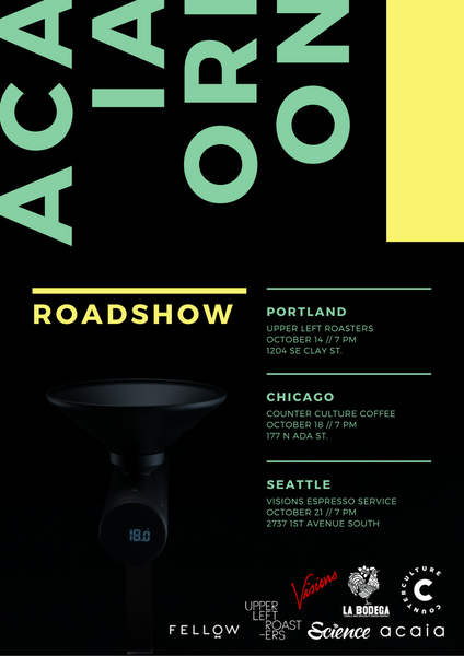 acaia coffee orion us roadshow