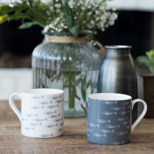 Fine Bone China Mugs from the Quayside Collection by Helen Round