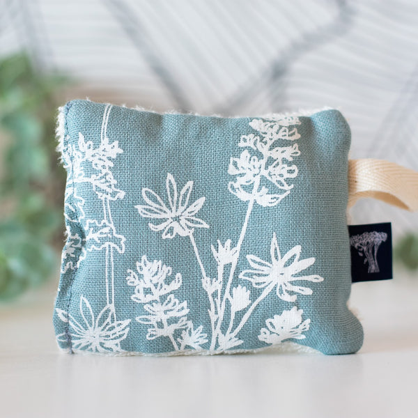 Duck Egg Blue Reusable Eco Sponge from the Garden Collection by Helen Round