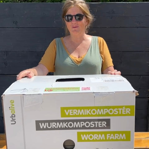Helen Round worm composting from Wiggly Wigglers