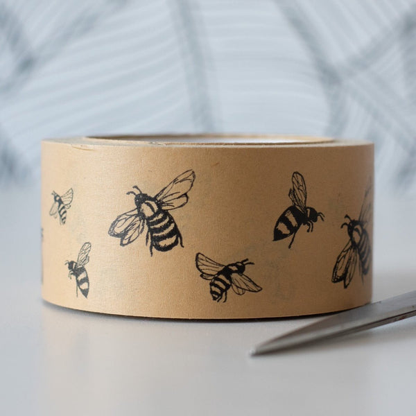 Eco Wrapping Paper With Bee Design – Helen Round