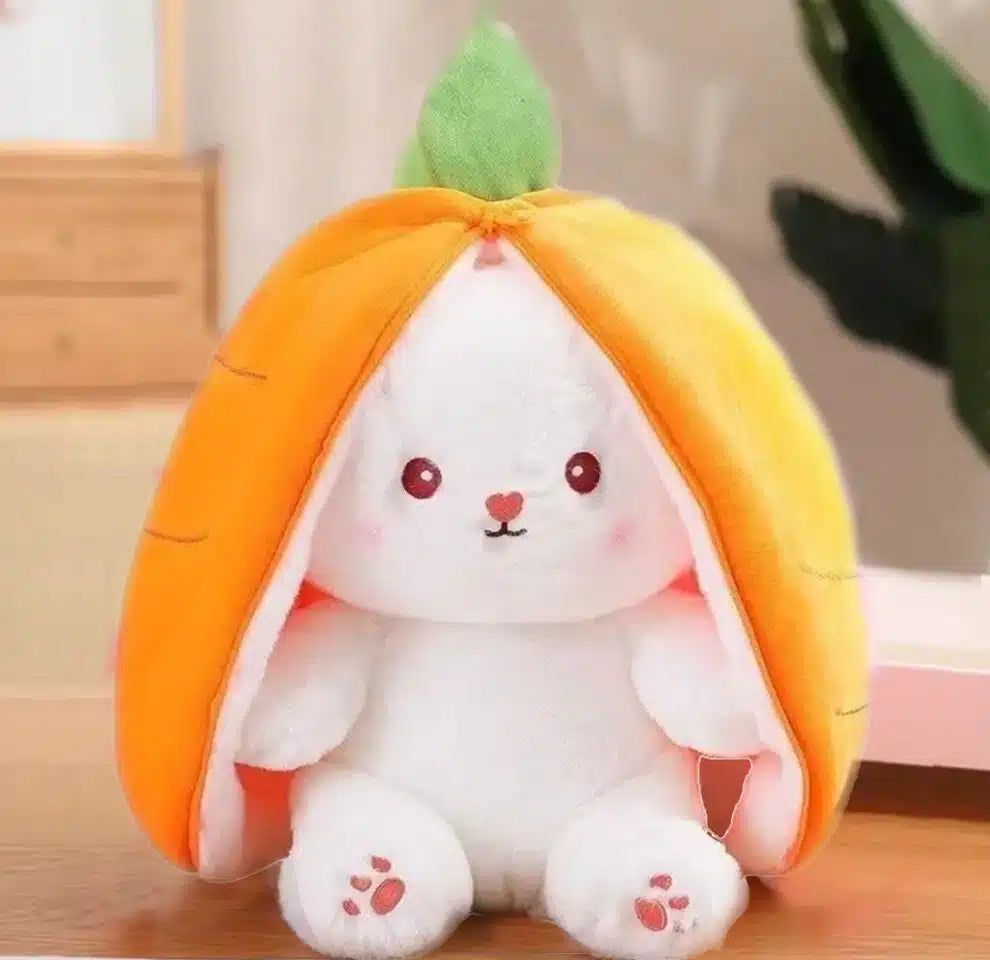 PLUSH BUNNY IN CARROT