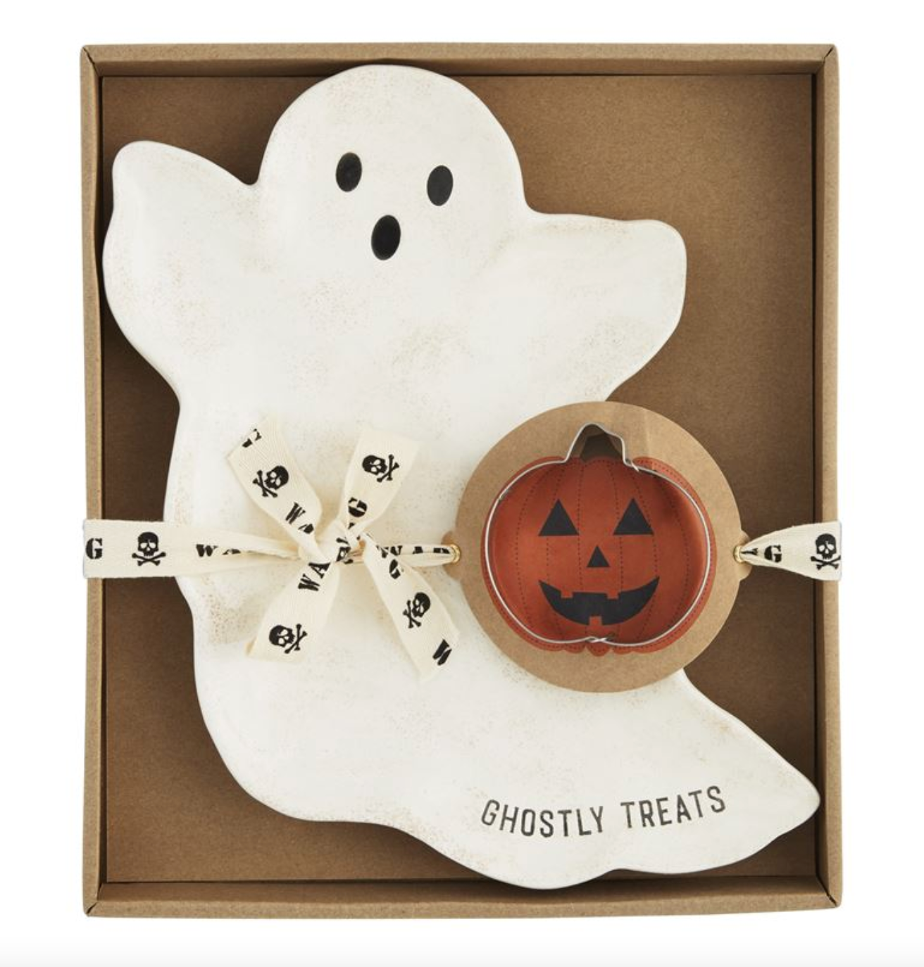 Ghost Plate & Cookie Cutter Set