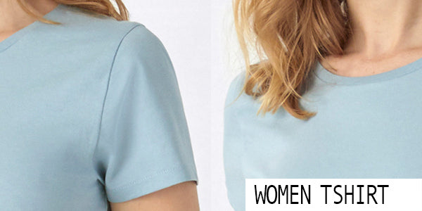 Our T-Shirt for women, made from 100% organic cotton