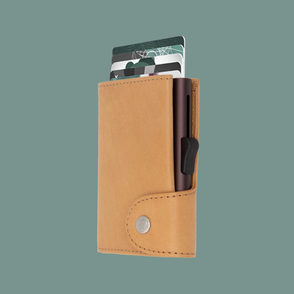 C-Secure - RFID Secure XL Wallet, Saddle - Tector Menswear