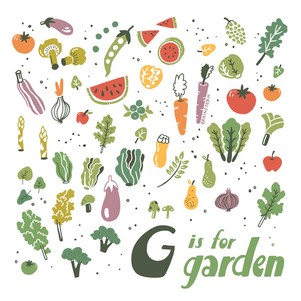 G is for Garden Illustration by Brainstorm