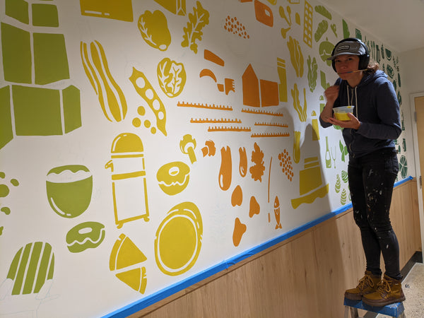 Brainstorm Mural for Whole Foods