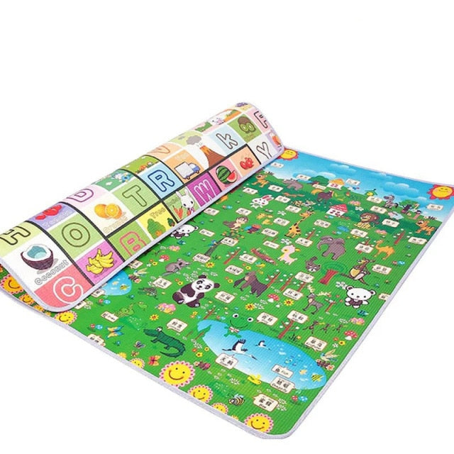 3 Sizes Cartoon Animals Baby Floor Sport Mat Functional Educational Al Lil Minds