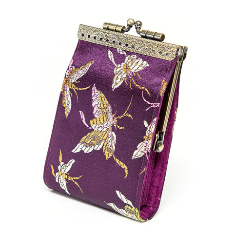 The Cardinal - Purple Vintage Card Holder/Wallet/Keychain – Beauty Bird  Vintage