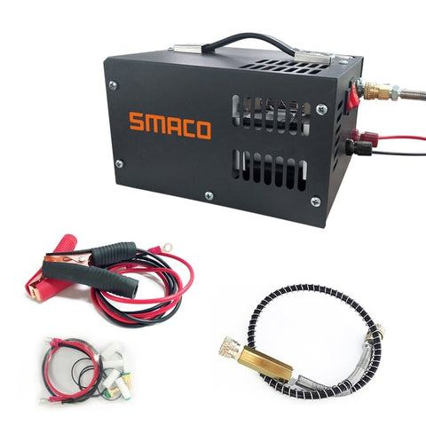 Compresseur d'air SMACO HEAP 1 PCP, compresseur d'air portable haute  pression 4500psi pour le remplissage