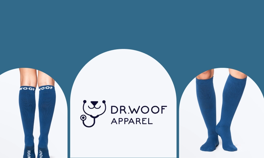 Introducing Dr. Woof Apparel's Compression Socks Collection
