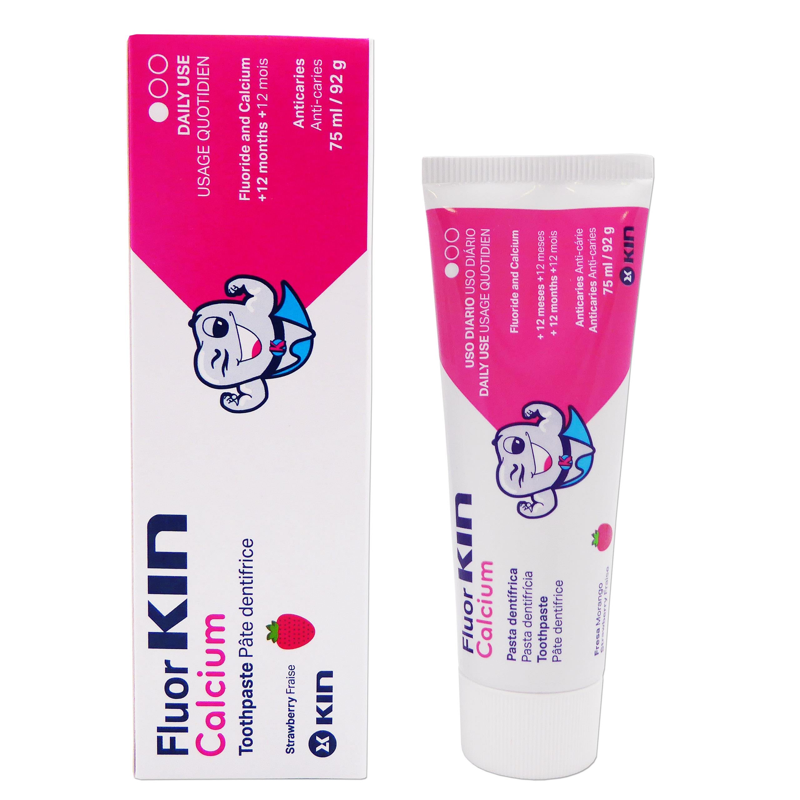 Fluor Kin Calcium Toothpaste 75ml 