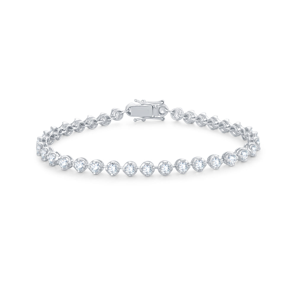 Guess C Tennis Stainless Steel Crystal Bracelet HSamuel  Crystal  bracelets Bracelet online Arm band