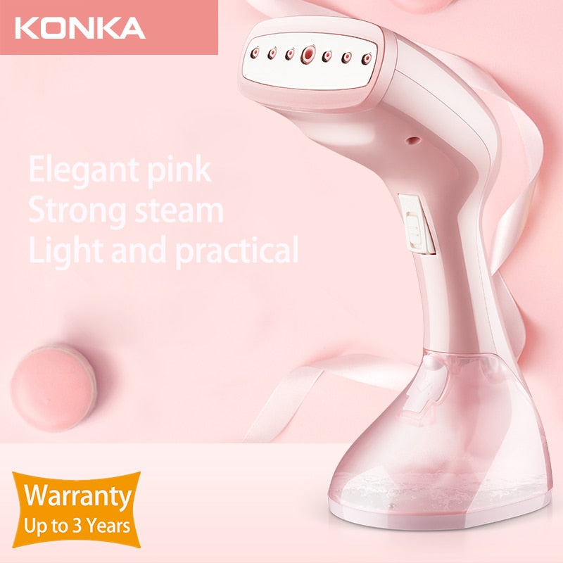 KONKA Handheld Steamer 1500W Powerful Garment Steamer Portable 15 Seco