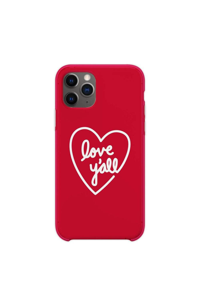 artisanstravaux: Love Y'all Red Phone Case
