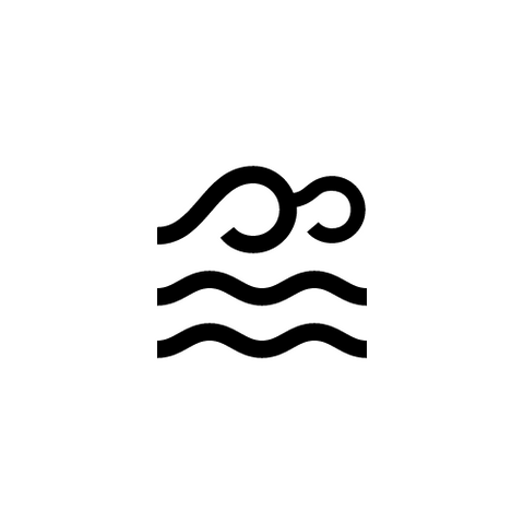 Symbol of a water brand