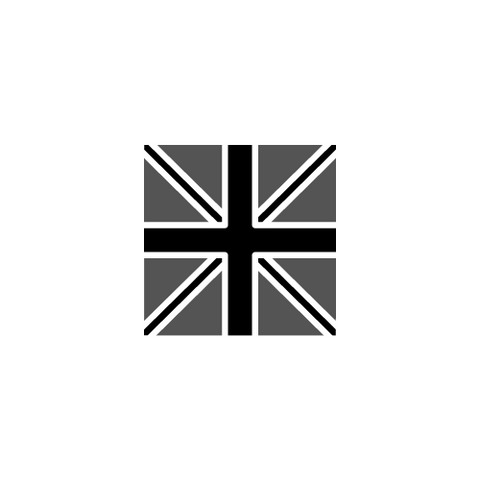 UK flag in mono