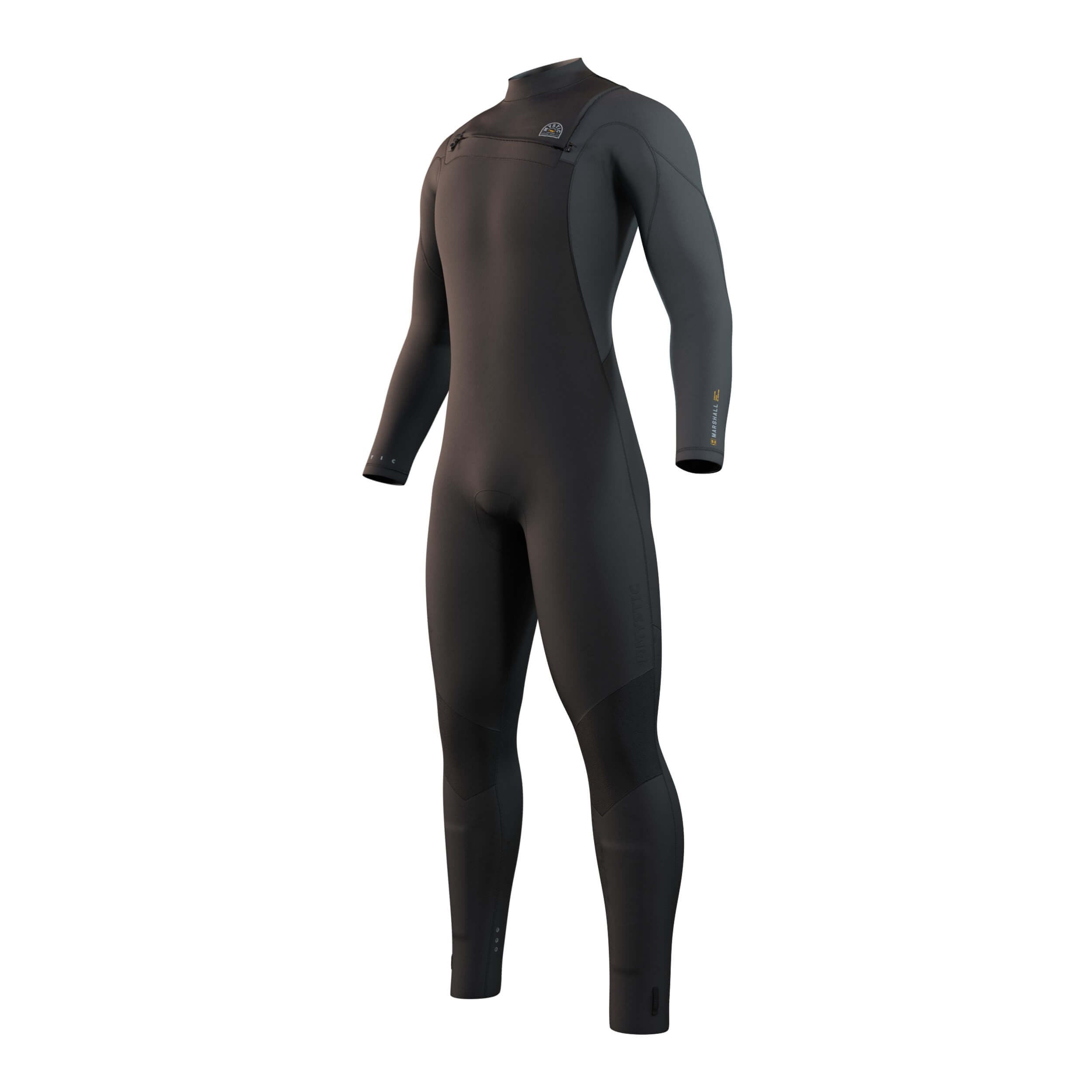 2021 Mystic Marshall 5/3 FZ Wetsuit | Black | Kitesurf Warehouse