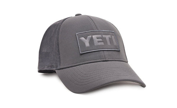 Yeti grey on grey tucker hat cap 