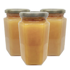 3 Jars full of Alfalfa Honey