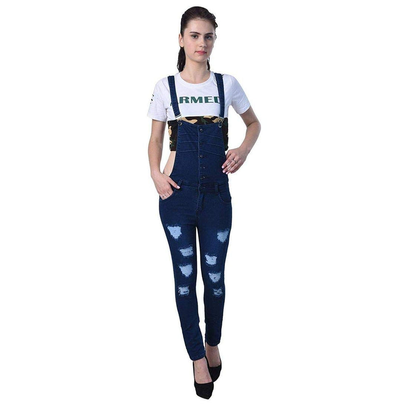 distressed dungarees