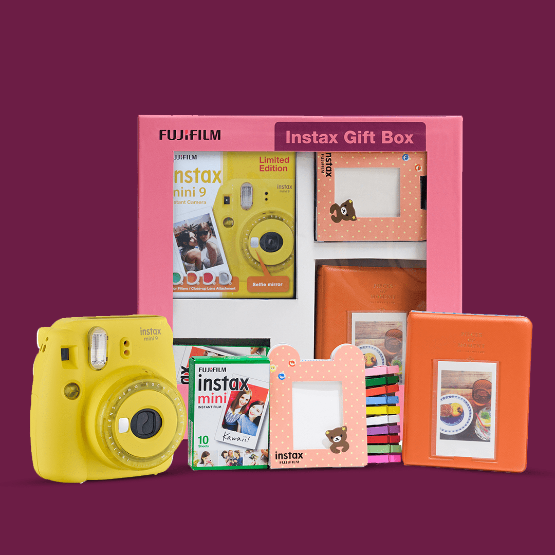 Trek correct Pebish Instax mini 9 Gift Box – Fujifilm Instax
