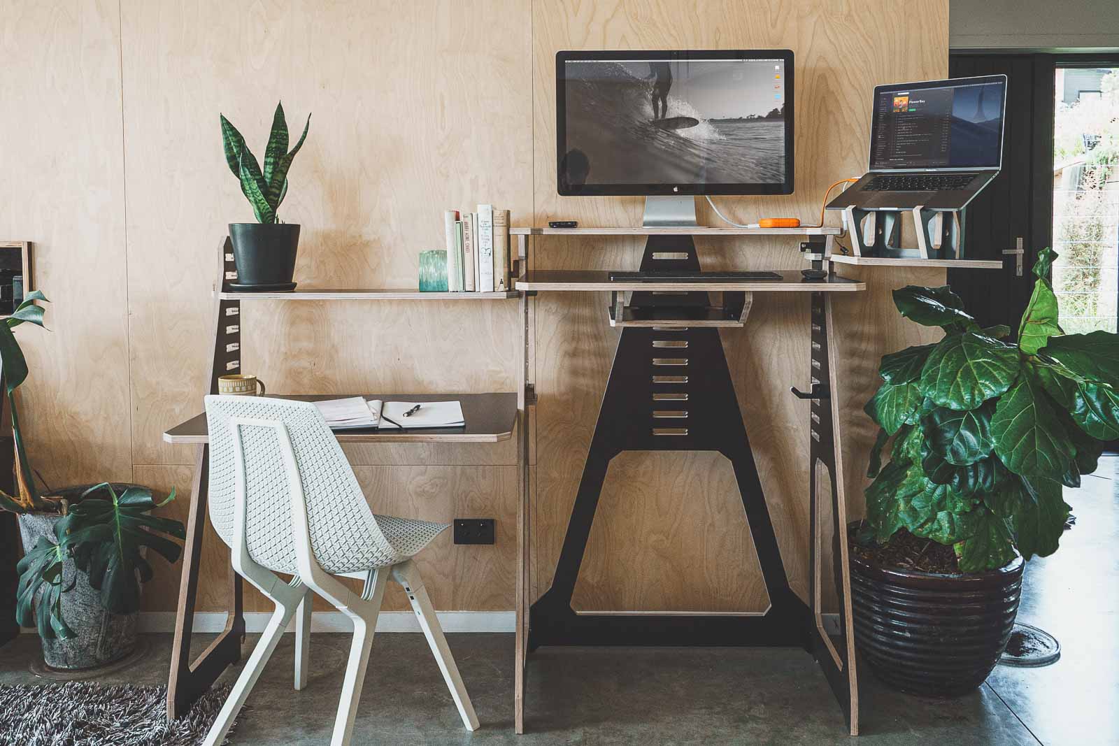 Contemporary Wood Desks for Home & Office