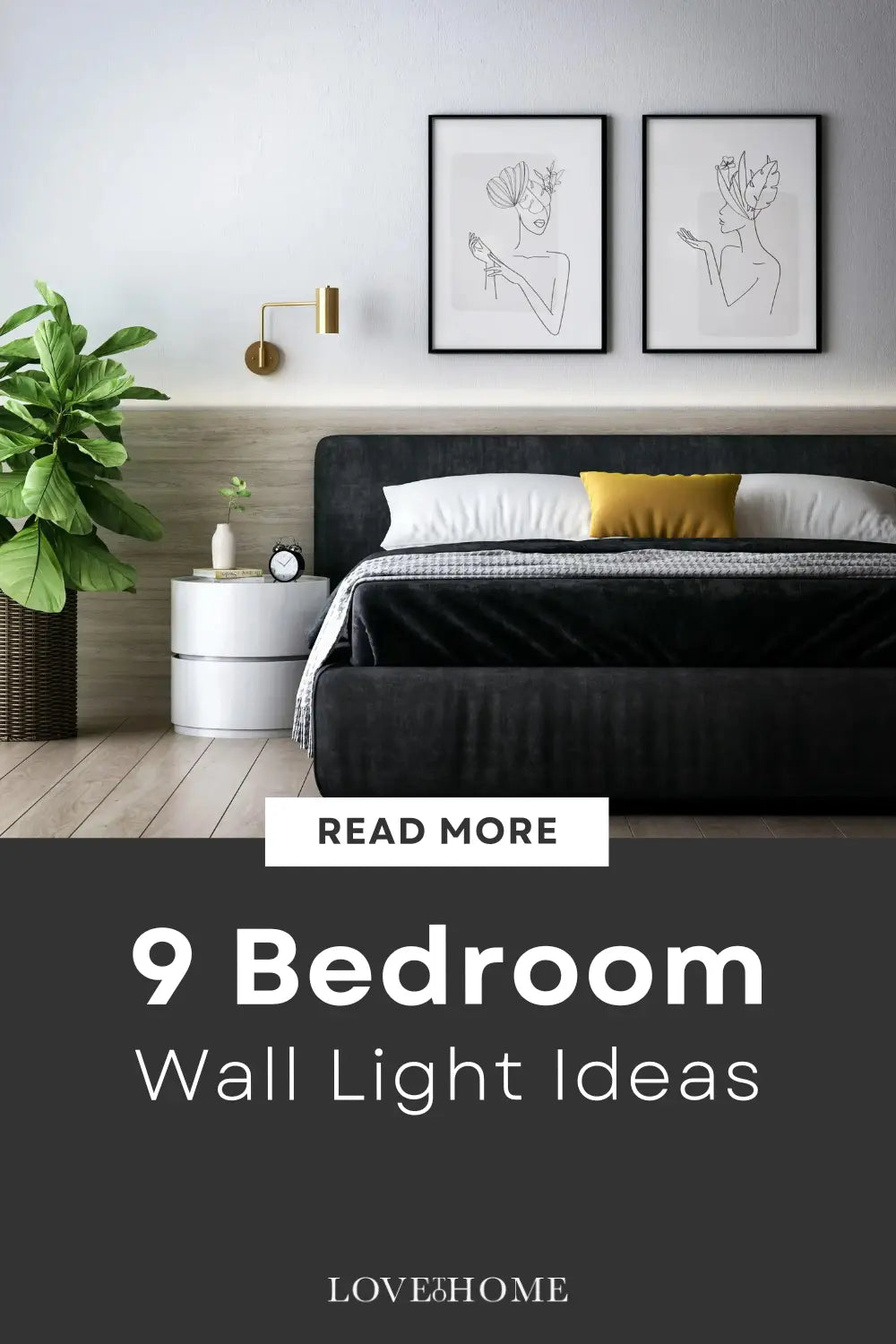 Bedroom wall light ideas