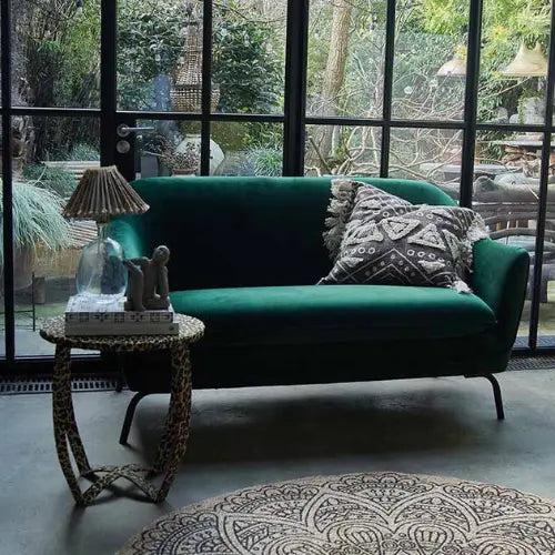 Chelsea Green Velvet Sofa