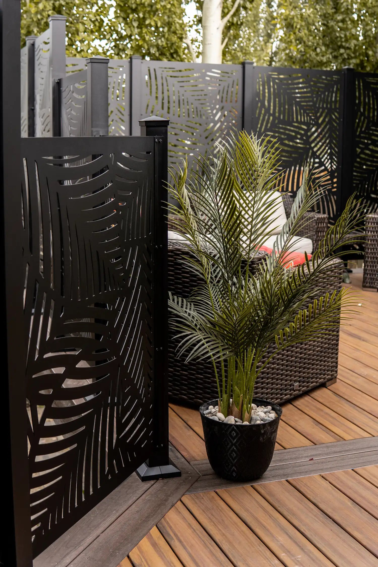 Composite garden decking ideas