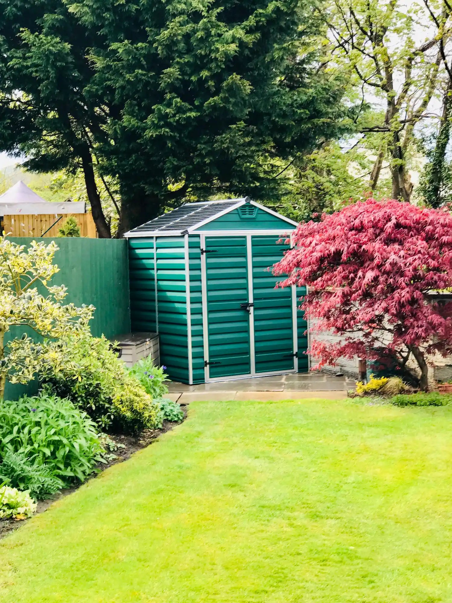 Garden shed storage