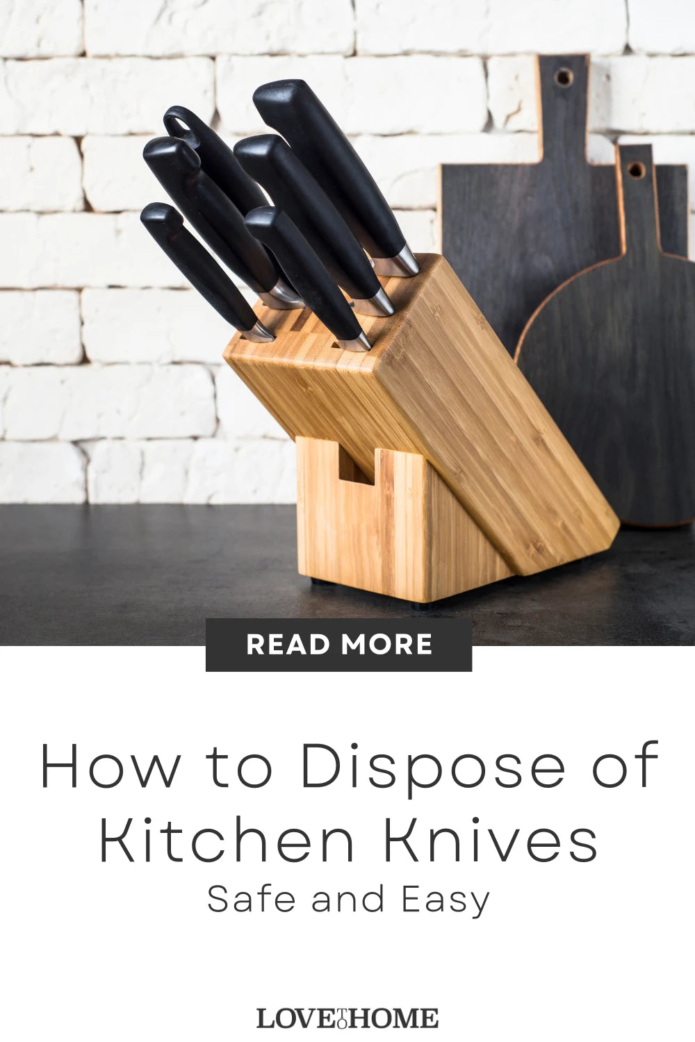 How to Safely Dispose of Kitchen Knives